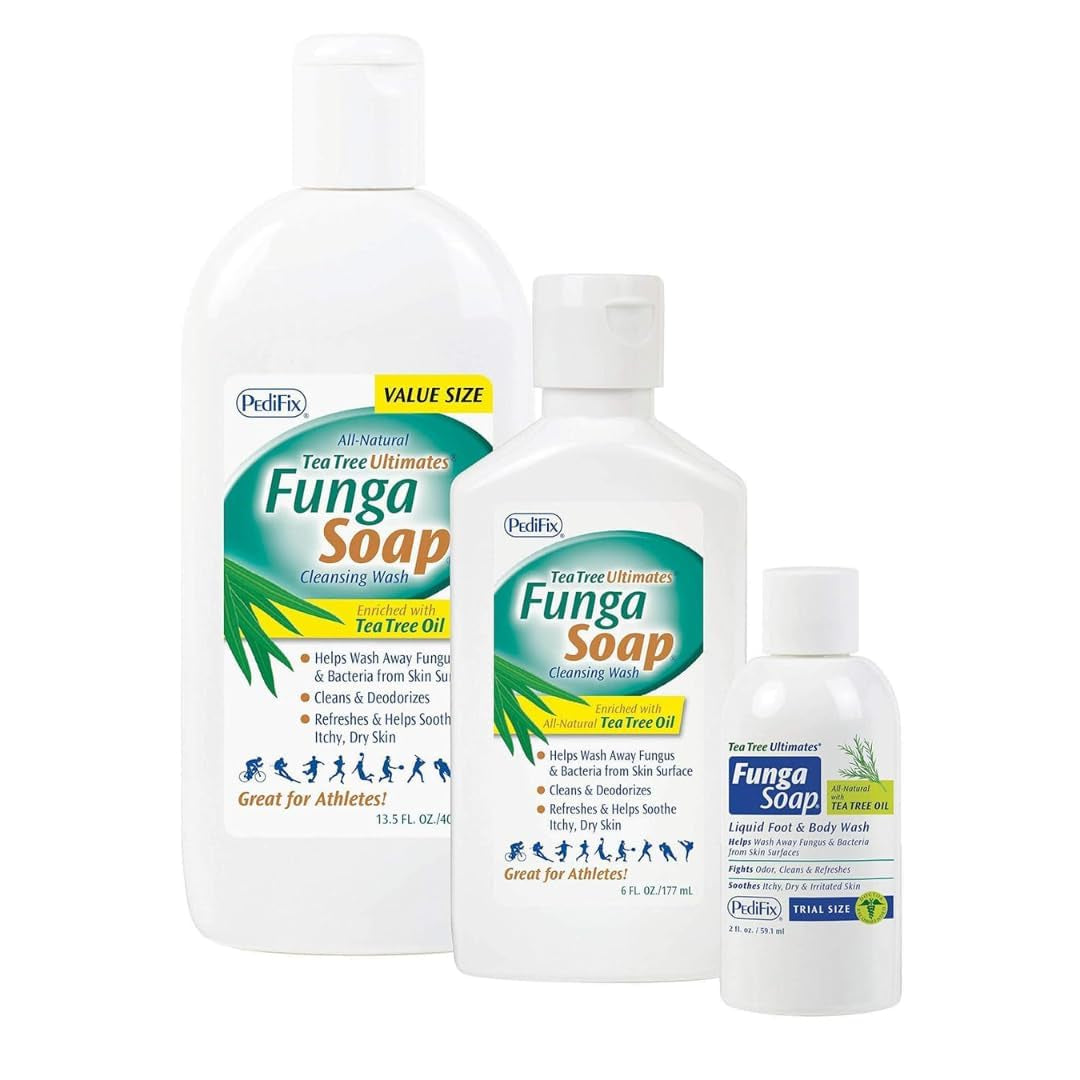 Fungasoap Tea Tree Oil Foot & Body Wash, 13.5 Fl Oz