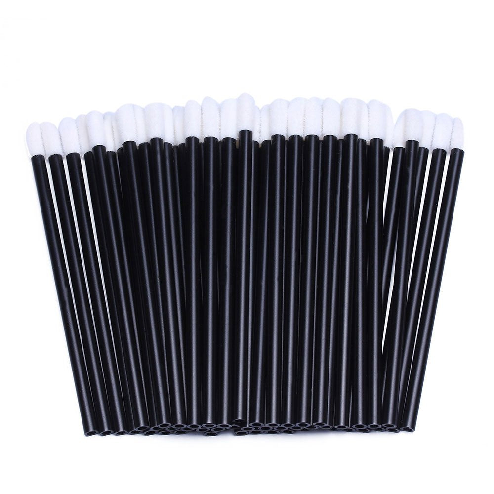 200Pcs Disposable Lipstick Wands - Lip Gloss Applicators - Beauty Tool Kits