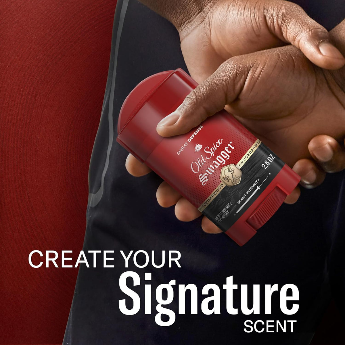 Antiperspirant Deodorant for Men, Swagger Scent, 2.6 Oz