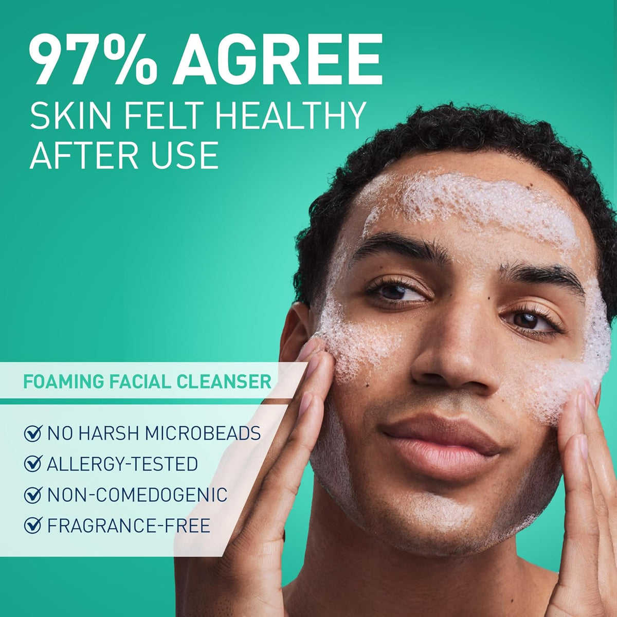 Foaming Facial Cleanser, Gentle Cleanser for Oily Skin, 19Oz