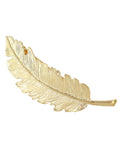 Gold & Silver Feather Hair Grips