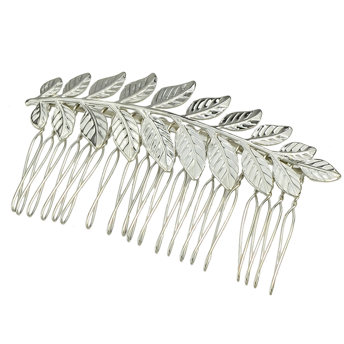 Costume Hair Accessories Gold Silver Leaf Hair Comb Hair