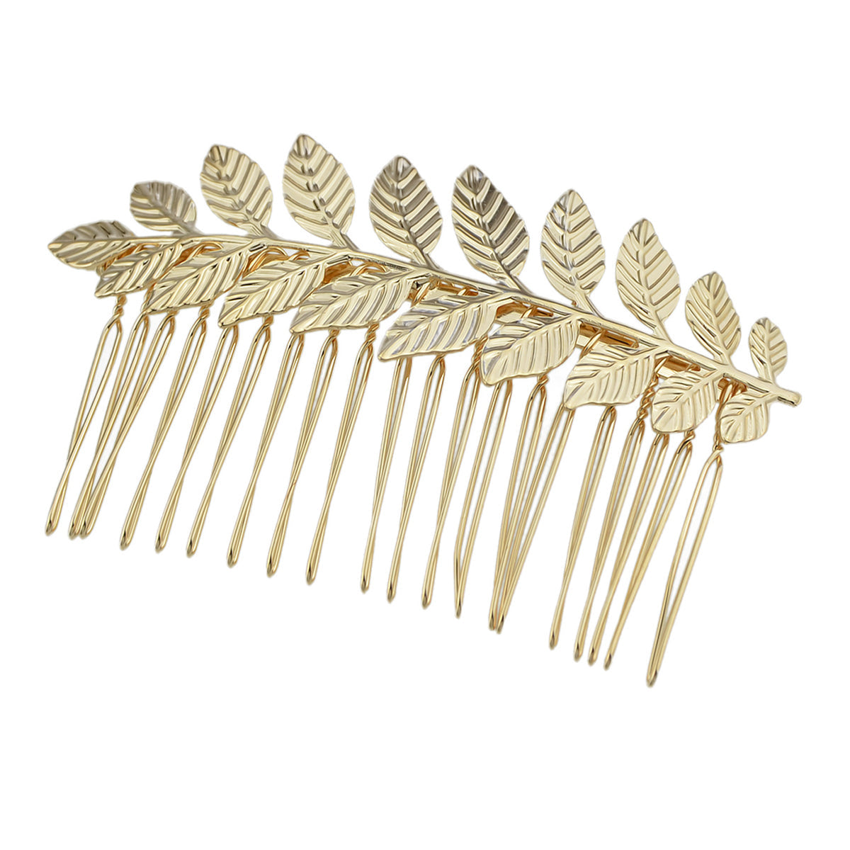 Costume Hair Accessories Gold Silver Leaf Hair Comb Hair