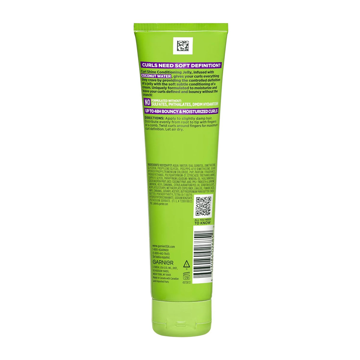 Fructis Curl Shine Conditioning Hair Gel, Frizz Control for Curly, Wavy, and Coily Hair, Extra Strong Hold for up to 48 Hrs of Bouncy, Moisturized Curls, 5.1 Fl Oz (Packaging May Vary)