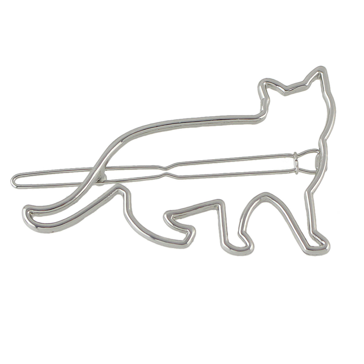 Minimalist Gold & Silver Cat Hair Clips