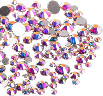 Rhinestones for Bedazzling, 3456Pcs Nail Gems, Crystal AB