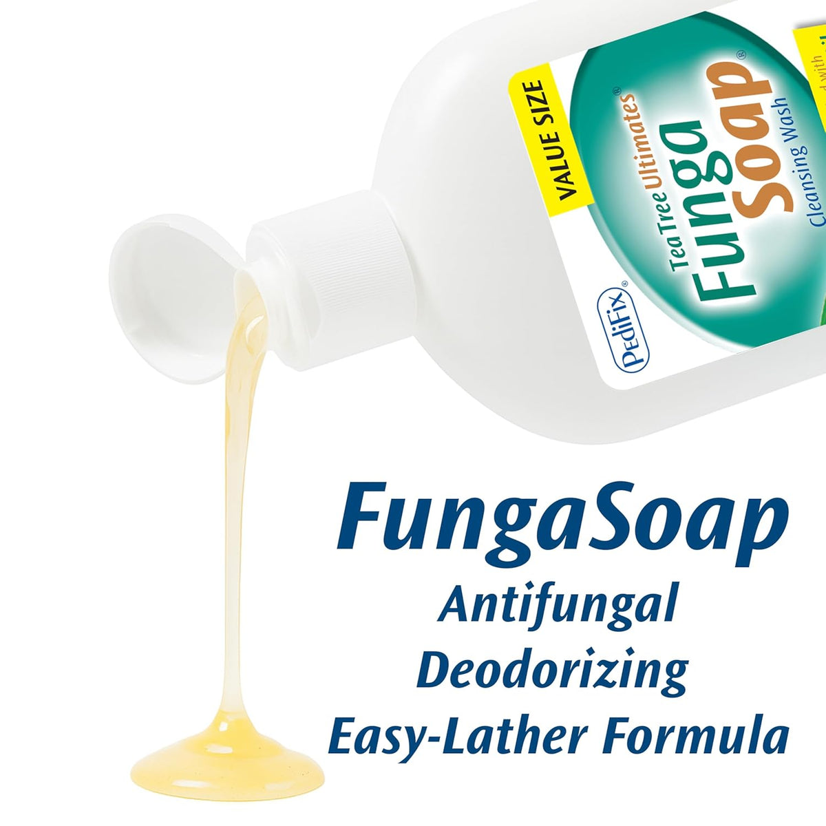 Fungasoap Tea Tree Oil Foot & Body Wash, 13.5 Fl Oz
