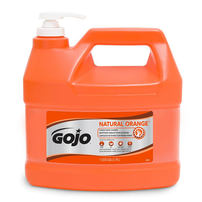 Natural Orange Pumice Hand Cleaner, Pump Bottle, 1Ct X 1 Gal - 0955-02