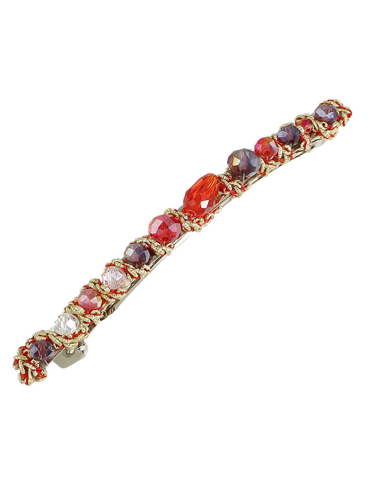 Luxury Handmade Colorful Acrylic Beads Hair Clips