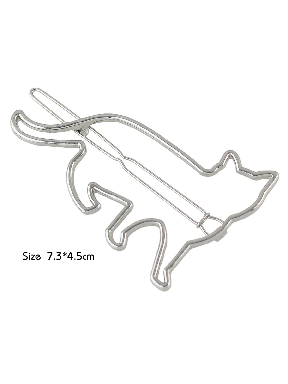 Minimalist Gold & Silver Cat Hair Clips