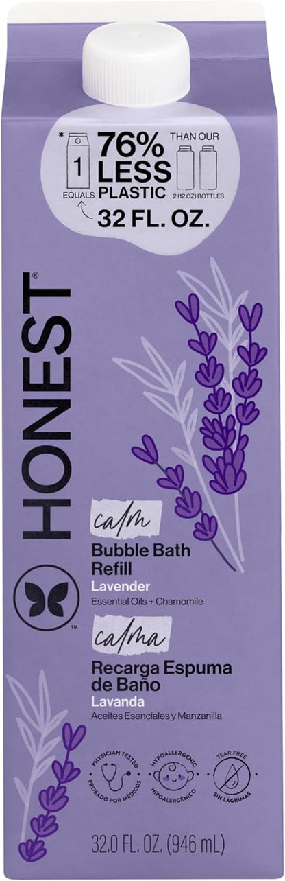 Bubble Bath, Hypoallergenic, Lavender Calm, 32 Fl Oz