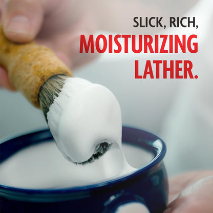 Caffeinated Shaving Cream - Shea Butter + Spearmint Antioxidant Shaving Cream with Caffeine - Clean Formula for a Hydrating, Redness Reducing + Irritation-Free Shave (7 Oz)