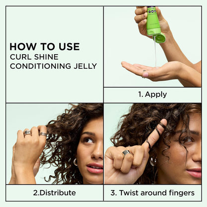 Fructis Curl Shine Conditioning Hair Gel, Frizz Control for Curly, Wavy, and Coily Hair, Extra Strong Hold for up to 48 Hrs of Bouncy, Moisturized Curls, 5.1 Fl Oz (Packaging May Vary)