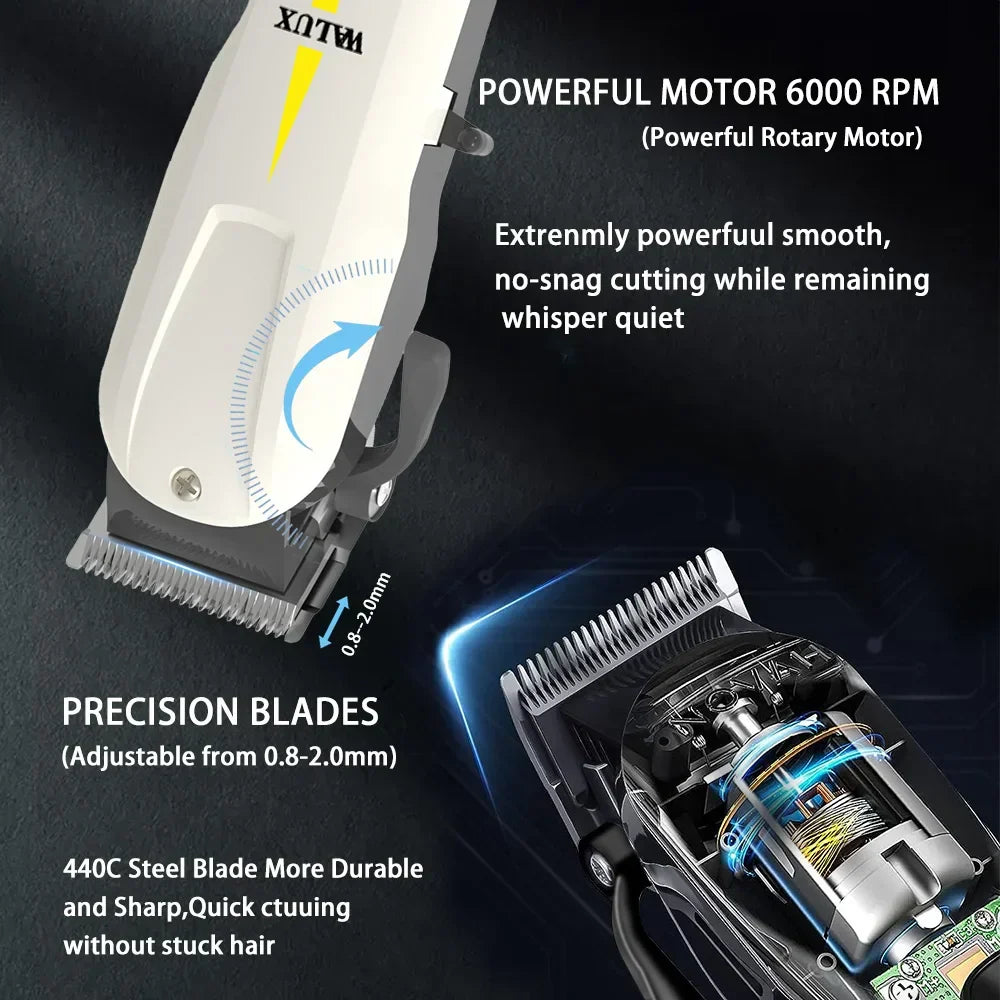 Economical Professional Hair Clipper USB Rechargeable
