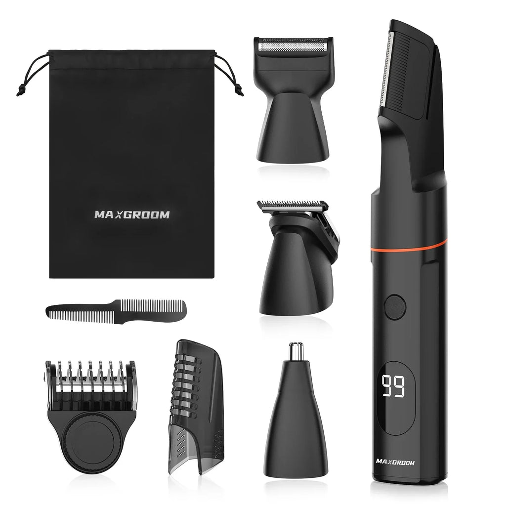 4 in 1 Body Hair Trimmer Kit for Men Waterproof Electric
