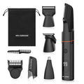 4 in 1 Body Hair Trimmer Kit for Men Waterproof Electric