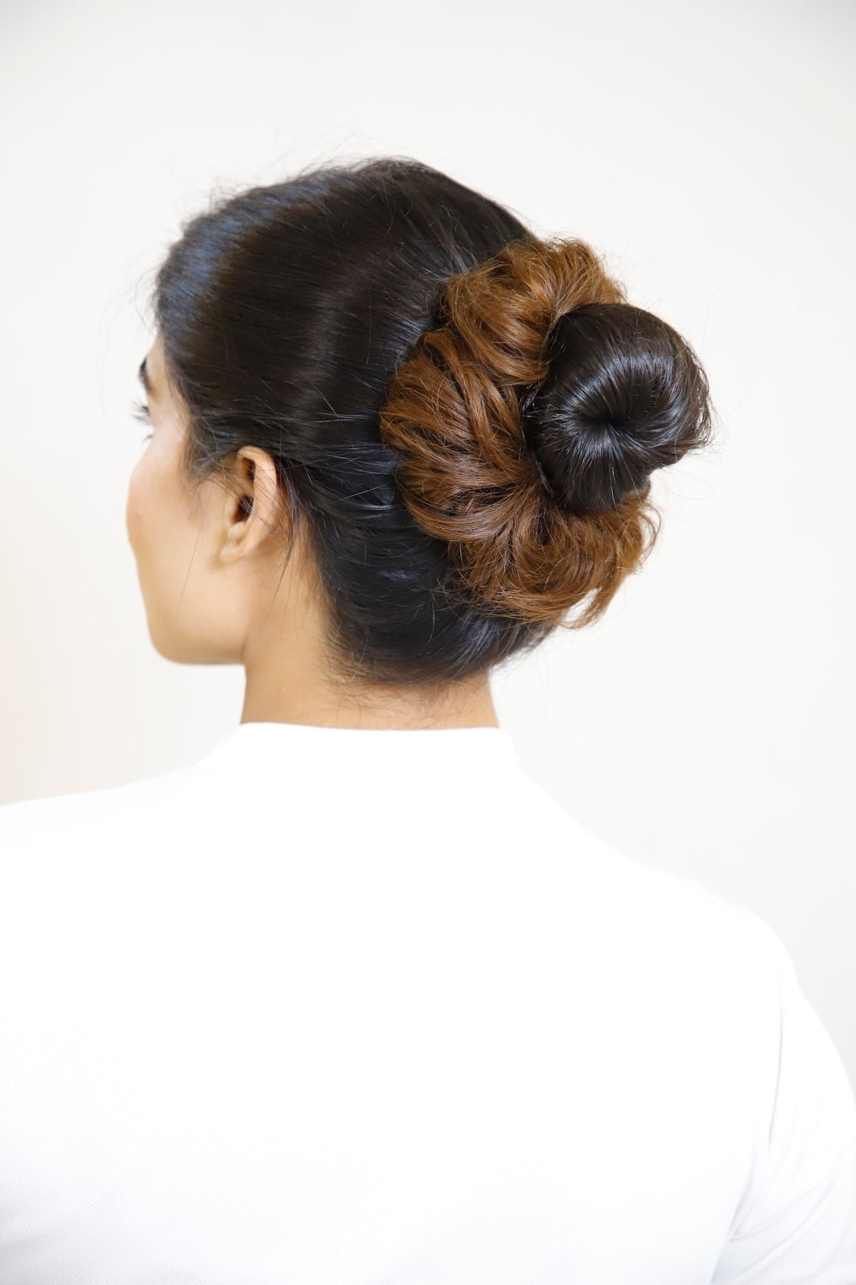 Donut Scrunchie Hair Extension – Real Hair Bun Maker for