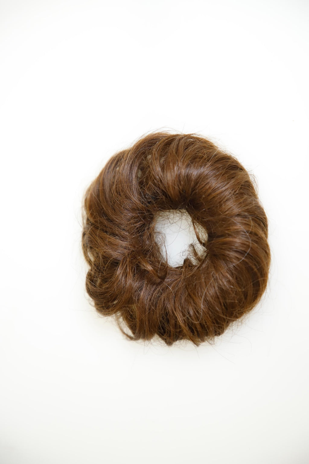 Donut Scrunchie Hair Extension – Real Hair Bun Maker for