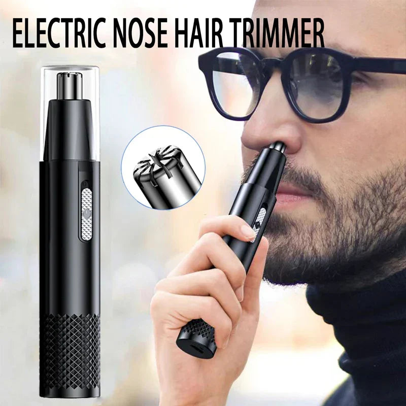USB Rechargeable Mini Nose Hair Trimmer Portable &