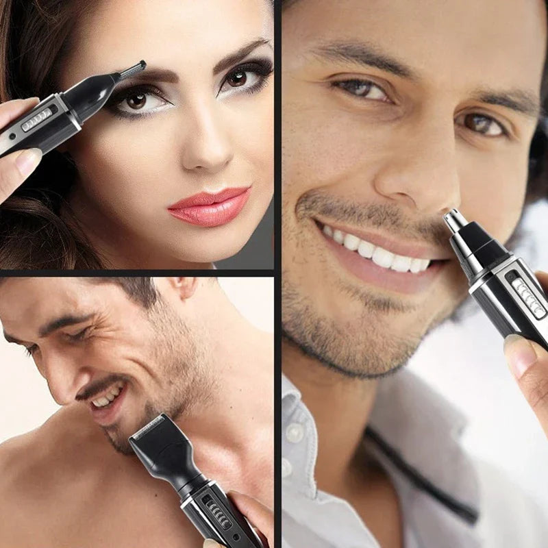 Rechargeable 4-in-1 Micro Hair Trimmer Electric Shaver