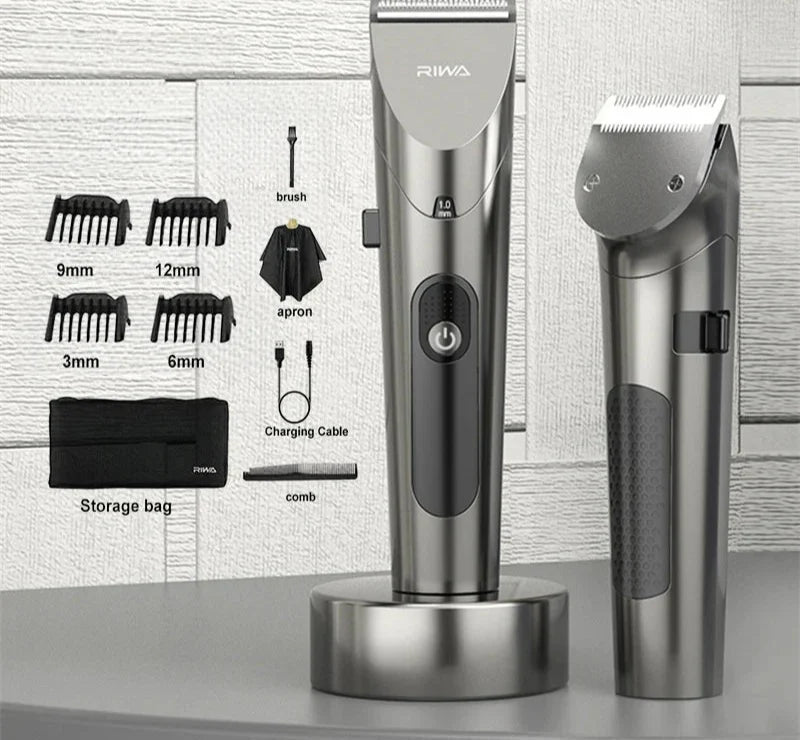 Washable Rechargeable Hair Clipper Professional Barber