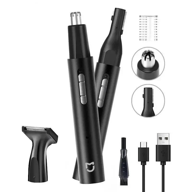 3-in-1 Electric Nose Ear Hair Trimmer Painless