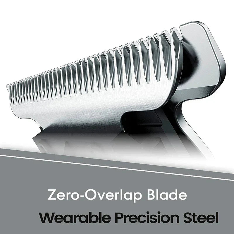 Professional Cordless Hair Clipper T Blade 0mm Bald
