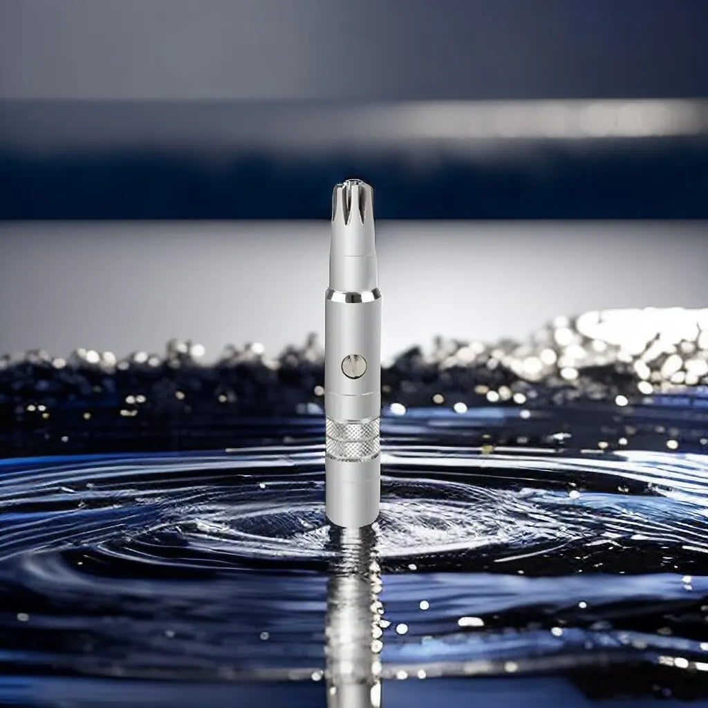 Smooth And Clean Stainless Steel Manual Nose Hair Trimmer