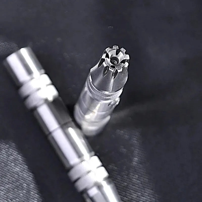 Smooth And Clean Stainless Steel Manual Nose Hair Trimmer