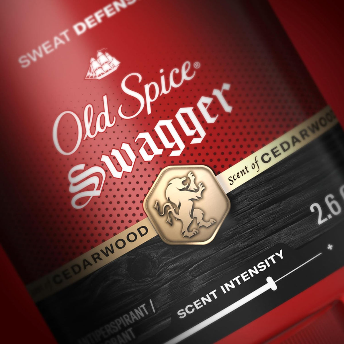 Antiperspirant Deodorant for Men, Swagger Scent, 2.6 Oz