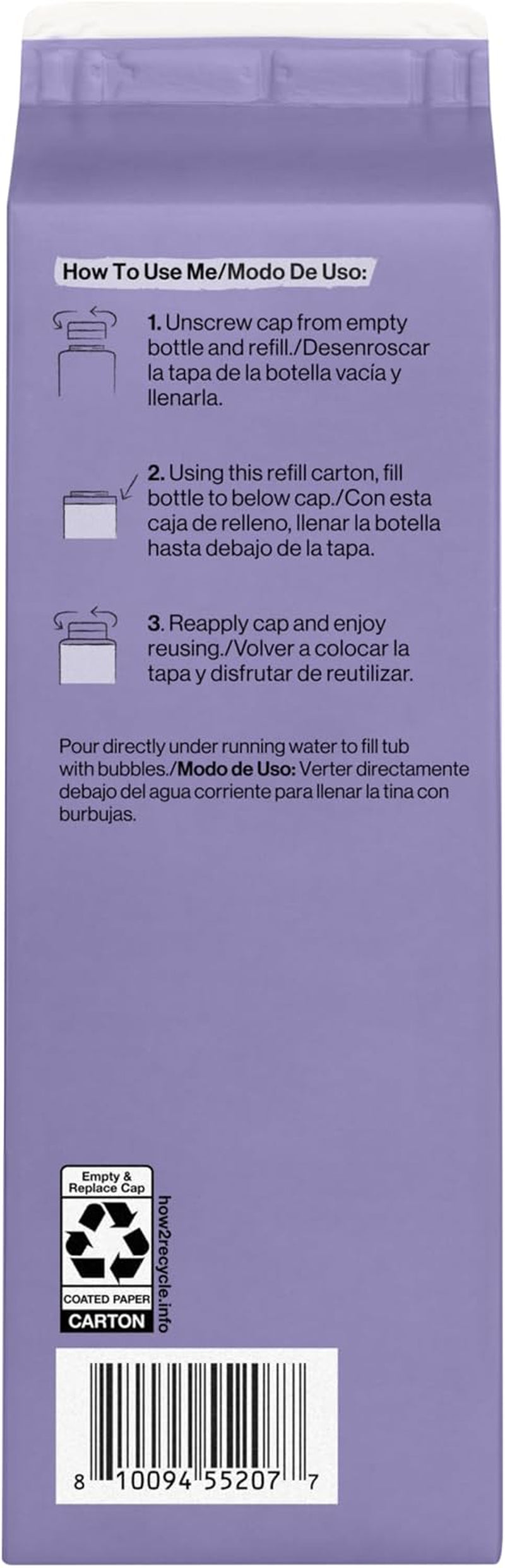 Bubble Bath, Hypoallergenic, Lavender Calm, 32 Fl Oz