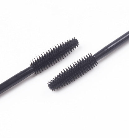 Pack of 100 One-Off Disposable Silicone Eyelash Mascara Brushes
