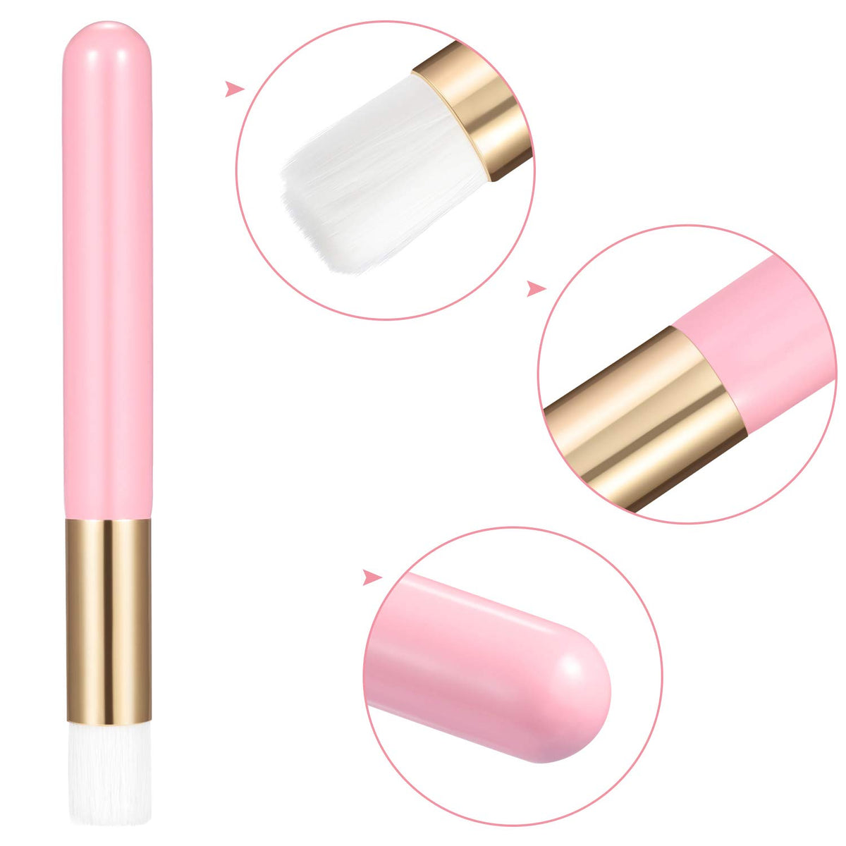 20Pcs Lash Shampoo Brushes Eyelash Cleaning Brush Extension