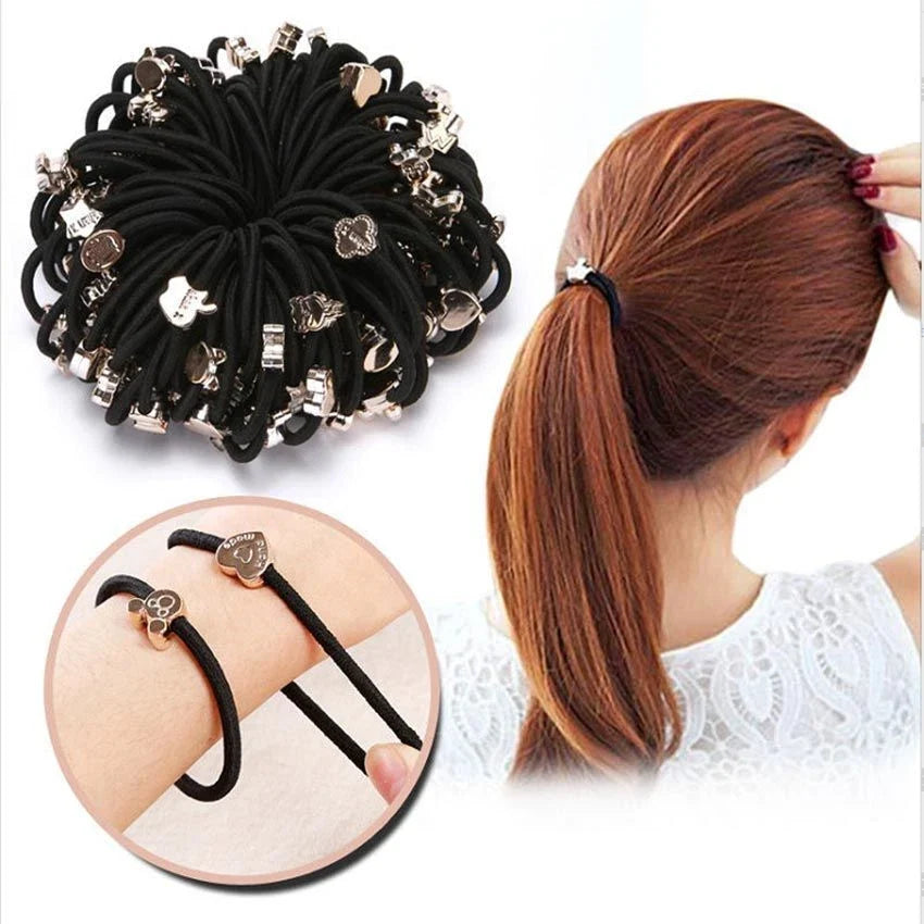 AU Stock 10pcs/set Random Elastic Rabbit Cat Headbands
