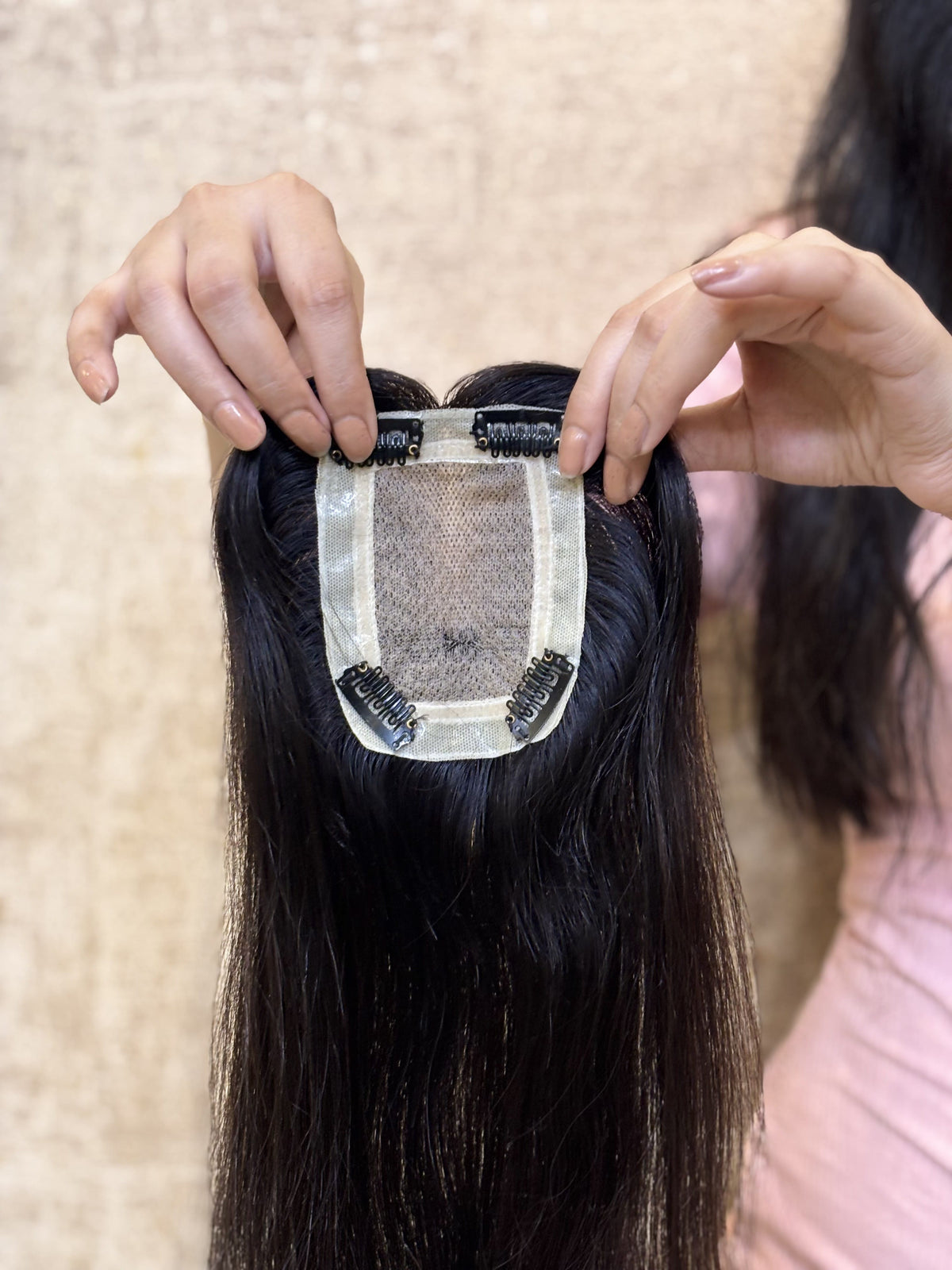Hair Topper for Postpartum Hair Loss