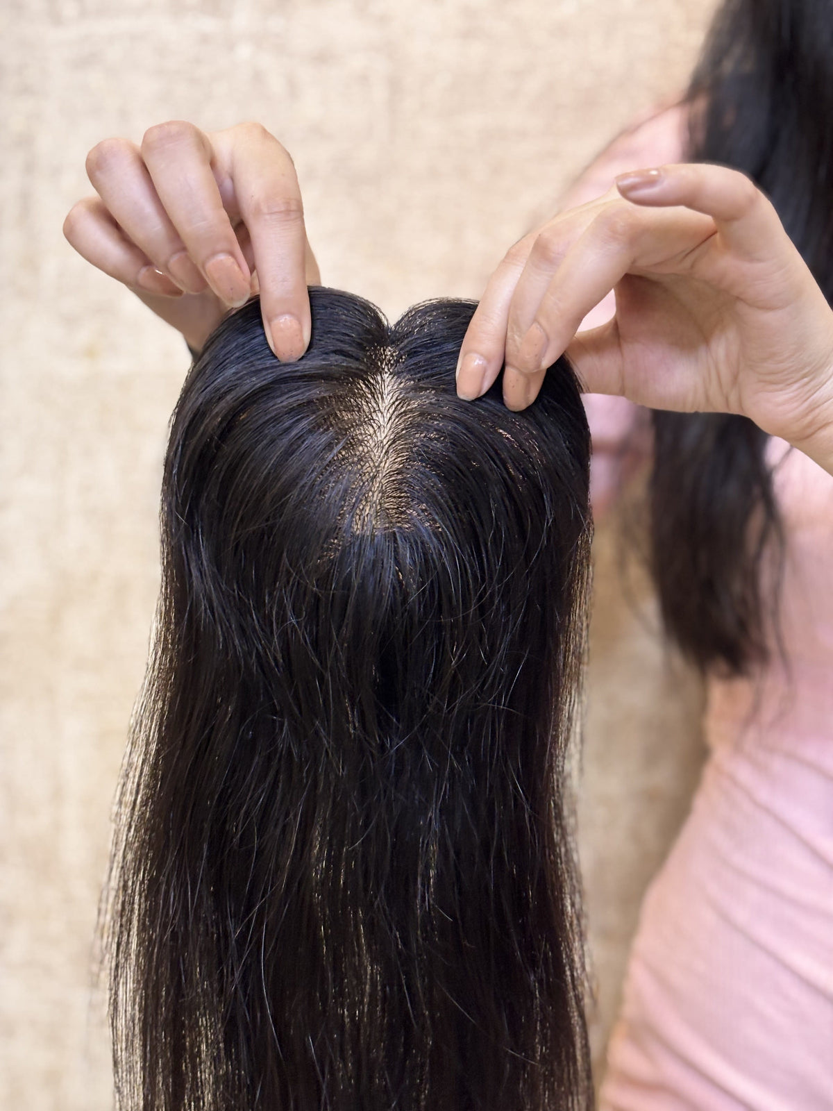 Hair Topper for Postpartum Hair Loss