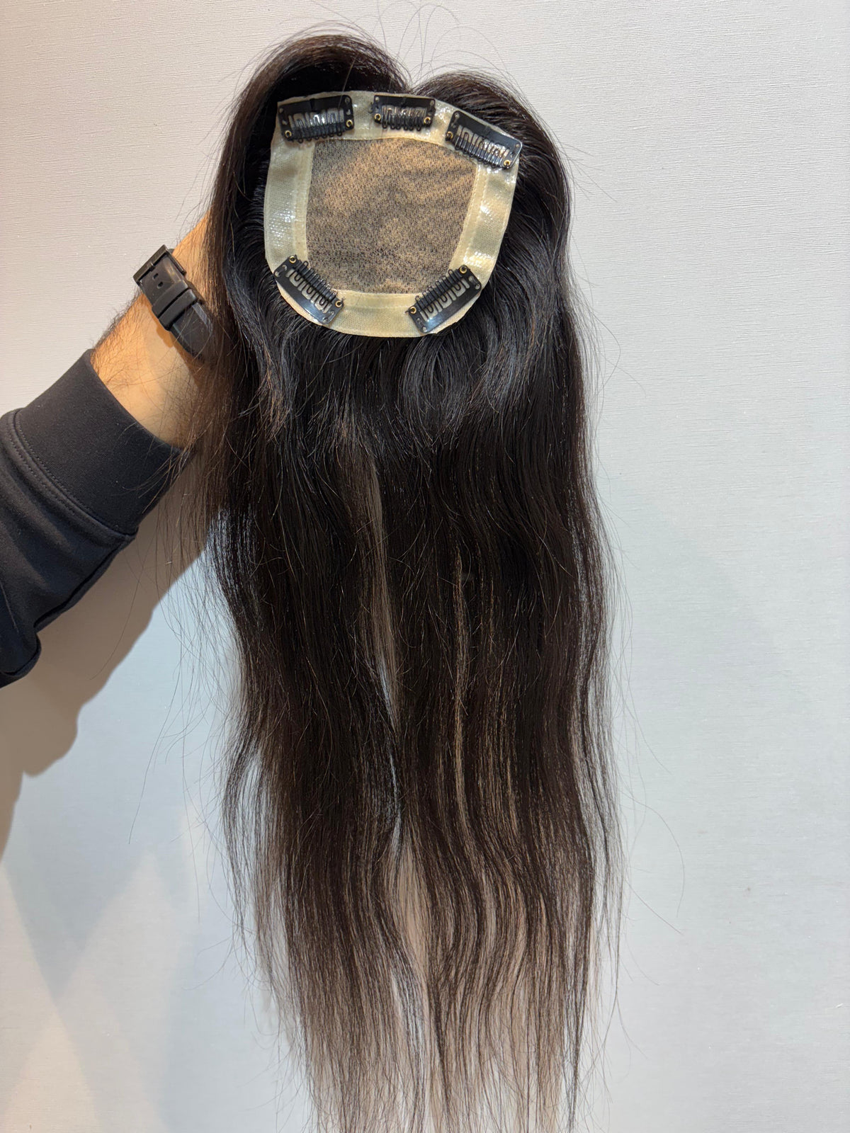 Ponytail-Friendly Hair Topper